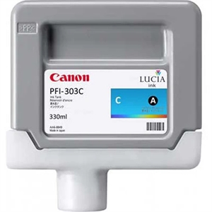 Canon PFI-303 C Cyan - 330 ml blækpatron